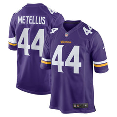 NFL Josh Metellus Minnesota Vikings Game Jersey - Purple