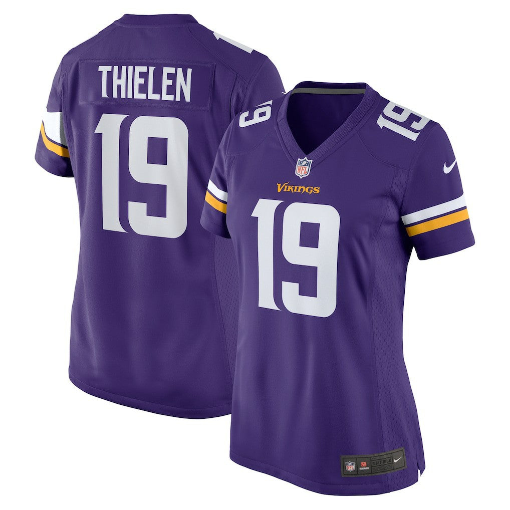 NFL Adam Thielen Minnesota Vikings Women's Game Jersey - Purple