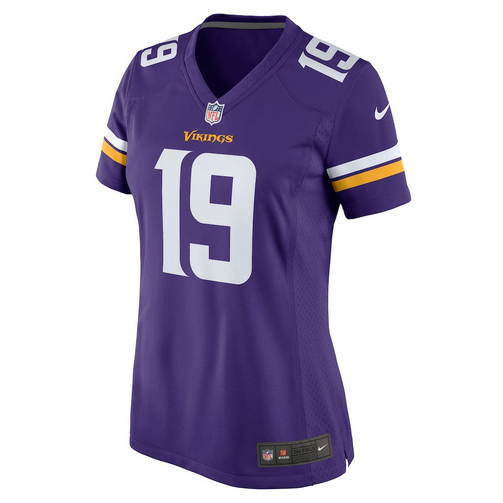 NFL Adam Thielen Minnesota Vikings Women's Game Jersey - Purple
