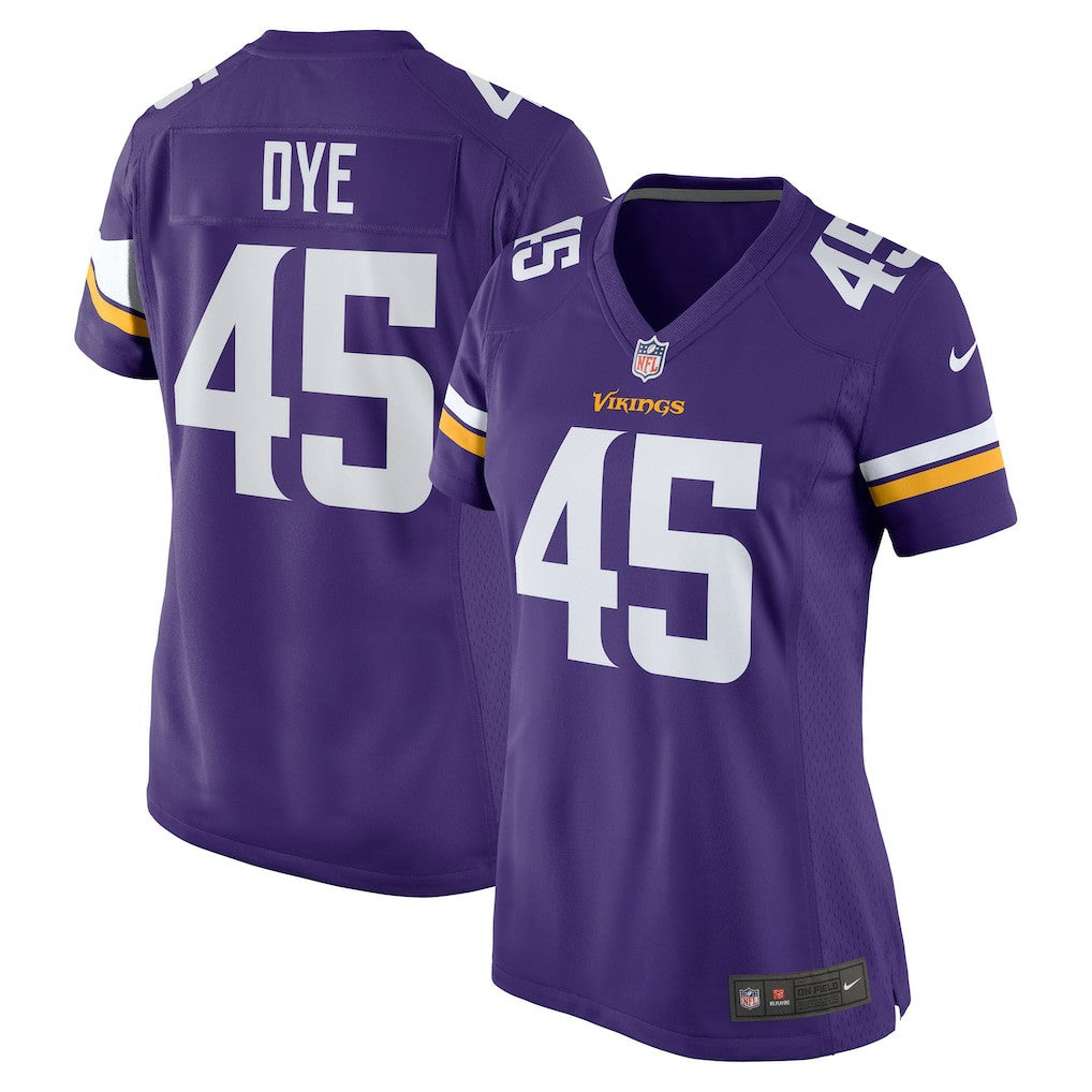 NFL Troy Dye Minnesota Vikings Women's Game Jersey - Purple