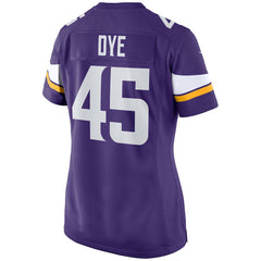 NFL Troy Dye Minnesota Vikings Women's Game Jersey - Purple