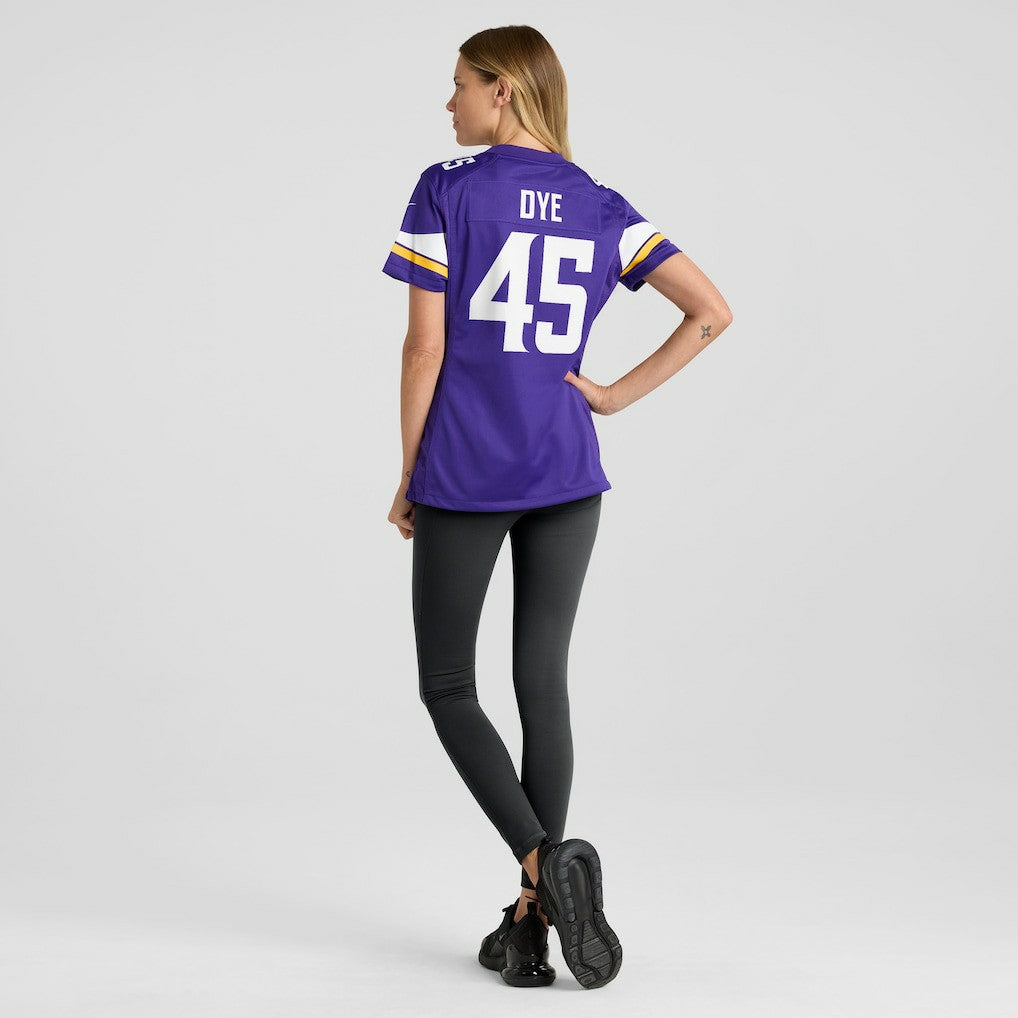 NFL Troy Dye Minnesota Vikings Women's Game Jersey - Purple
