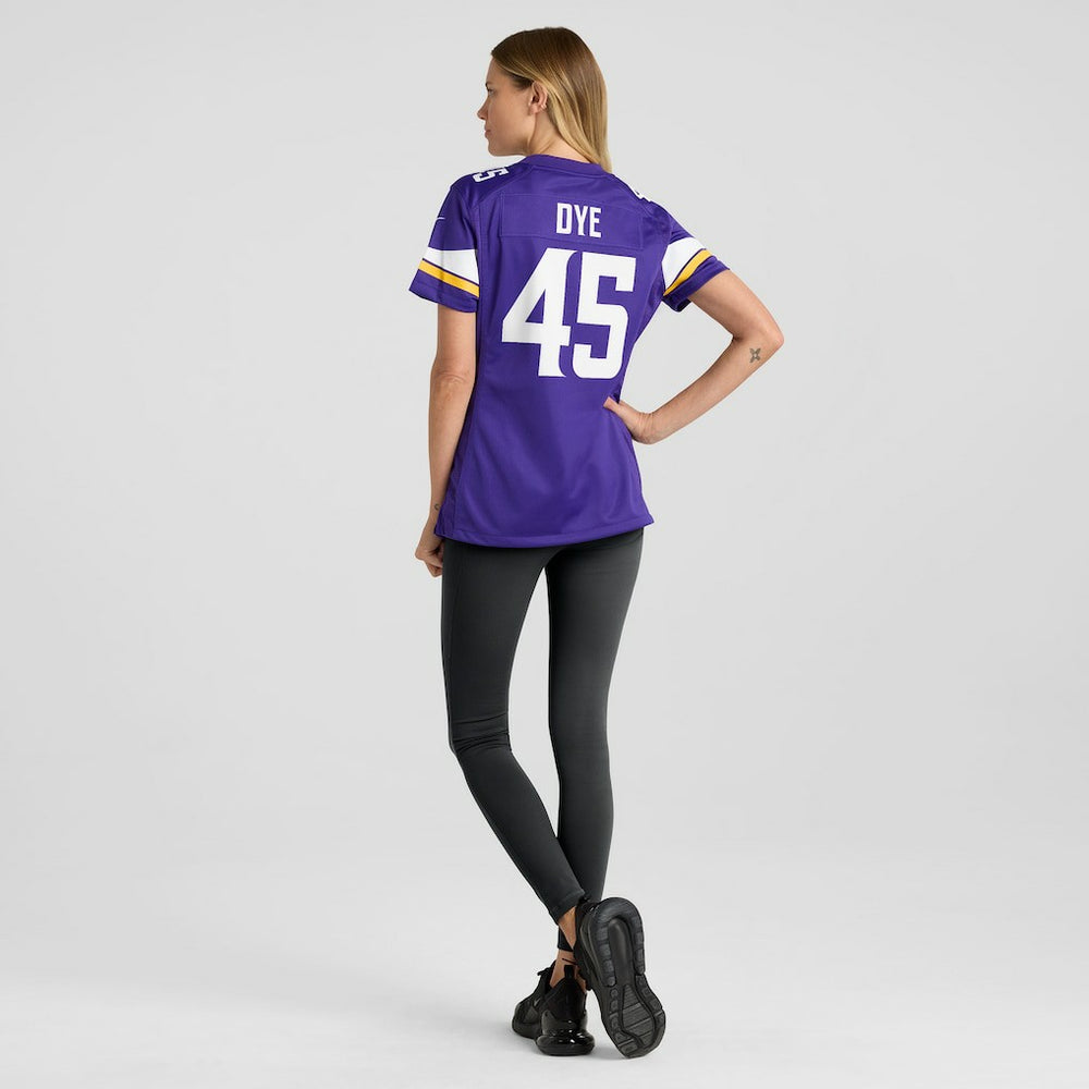 NFL Troy Dye Minnesota Vikings Women's Game Jersey - Purple