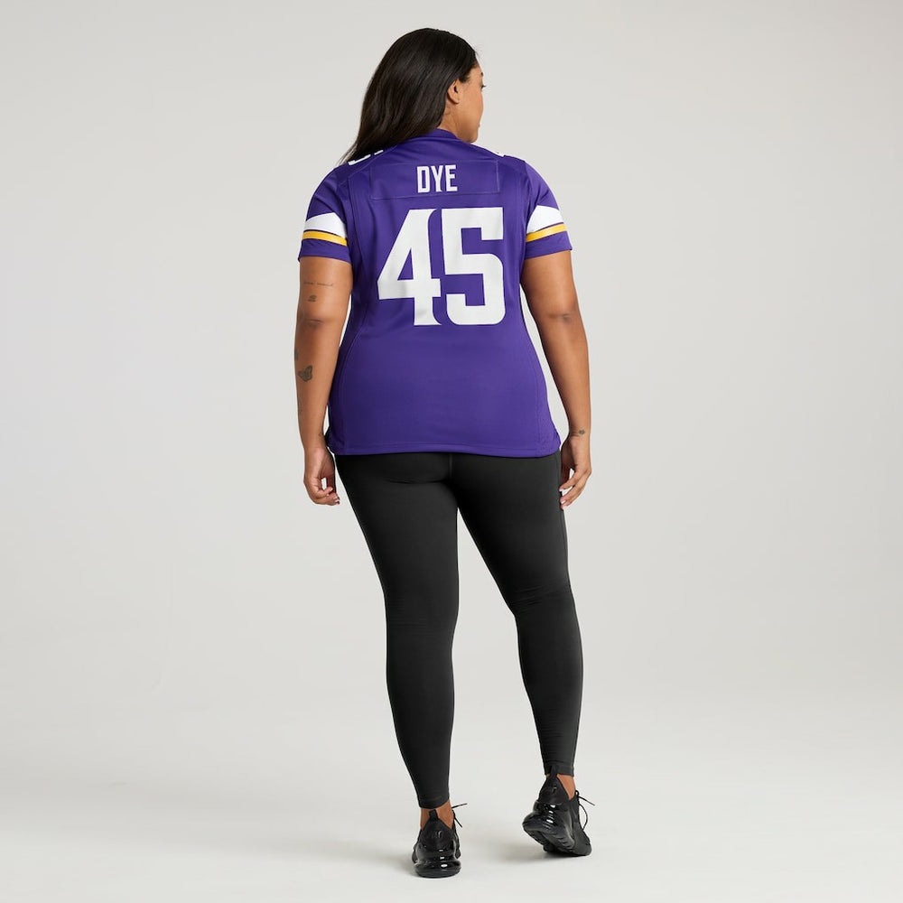 NFL Troy Dye Minnesota Vikings Women's Game Jersey - Purple
