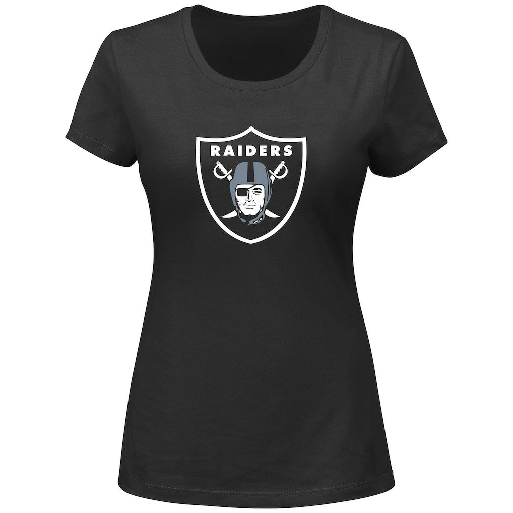 Maxx Crosby Las Vegas Raiders Women's Plus Size Name & Number V-Neck T-Shirt Black