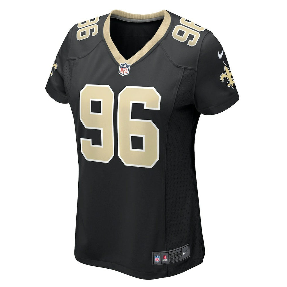 Carl Granderson New Orleans Saints Women's Game Jersey Black