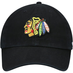 NHL Chicago Blackhawks '47 Team Clean Up Adjustable Hat - Black