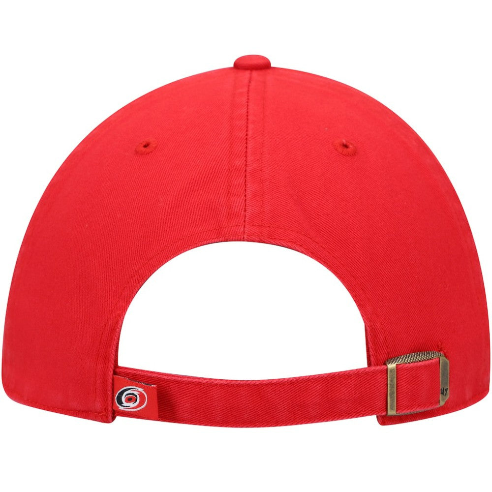 NHL Carolina Hurricanes '47 Team Clean Up Adjustable Hat - Red