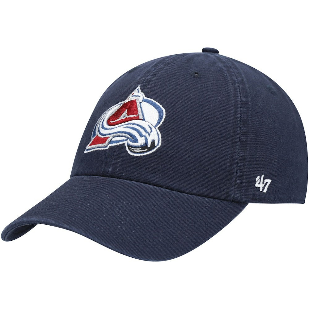 NHL Colorado Avalanche '47 Team Clean Up Adjustable Hat - Navy