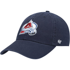 NHL Colorado Avalanche '47 Team Clean Up Adjustable Hat - Navy