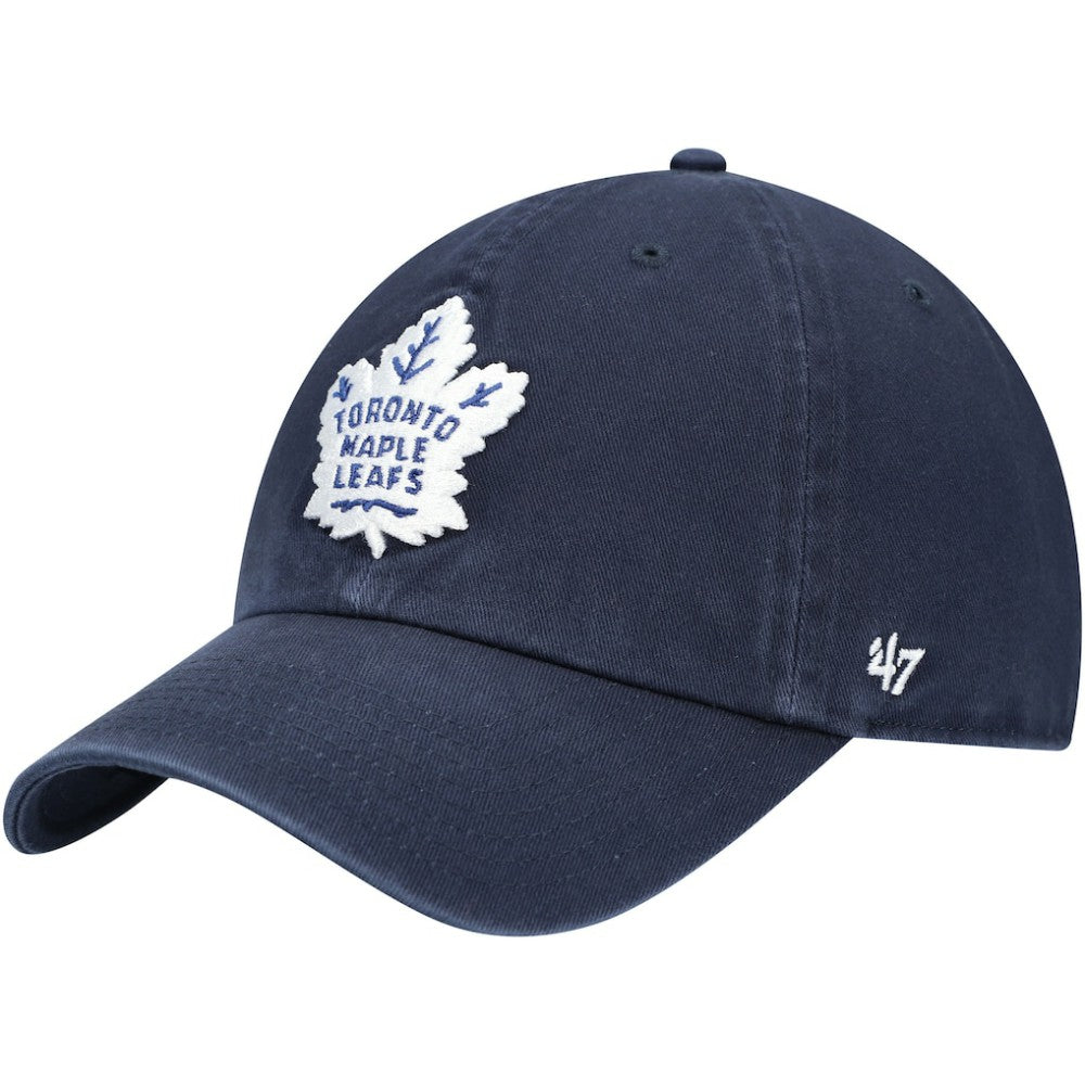 NHL Toronto Maple Leafs '47 Team Clean Up Adjustable Hat - Navy