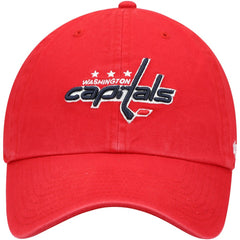 NHL Washington Capitals '47 Team Clean Up Adjustable Hat - Red