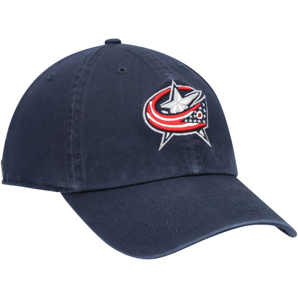 NHL Columbus Blue Jackets '47 Team Clean Up Adjustable Hat - Navy