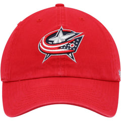 NHL Columbus Blue Jackets '47 Team Clean Up Adjustable Hat - Red