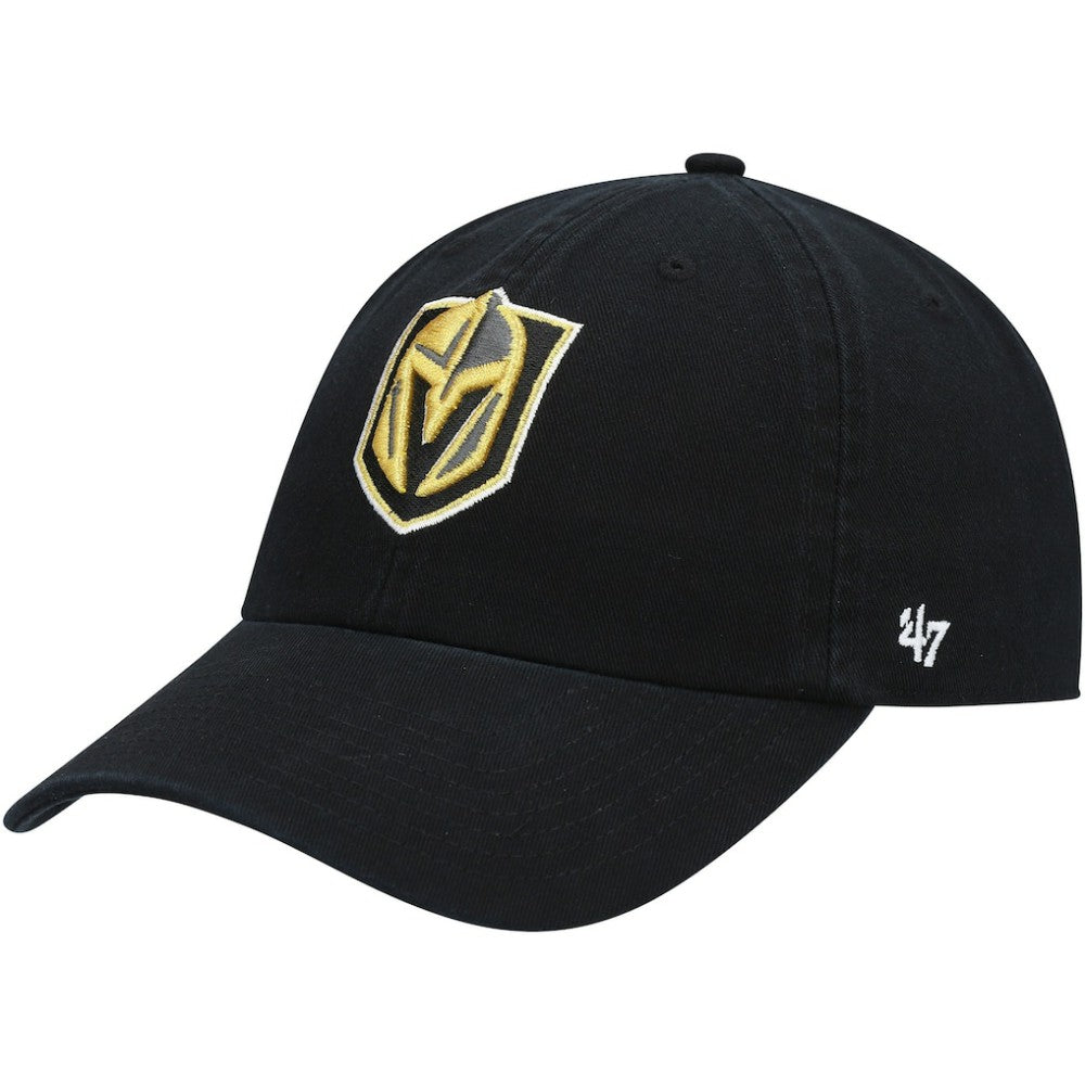 NHL Vegas Golden Knights '47 Team Clean Up Adjustable Hat - Black