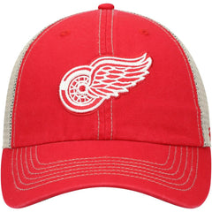 NHL Detroit Red Wings '47 Trawler Clean Up Trucker Snapback Hat - Red