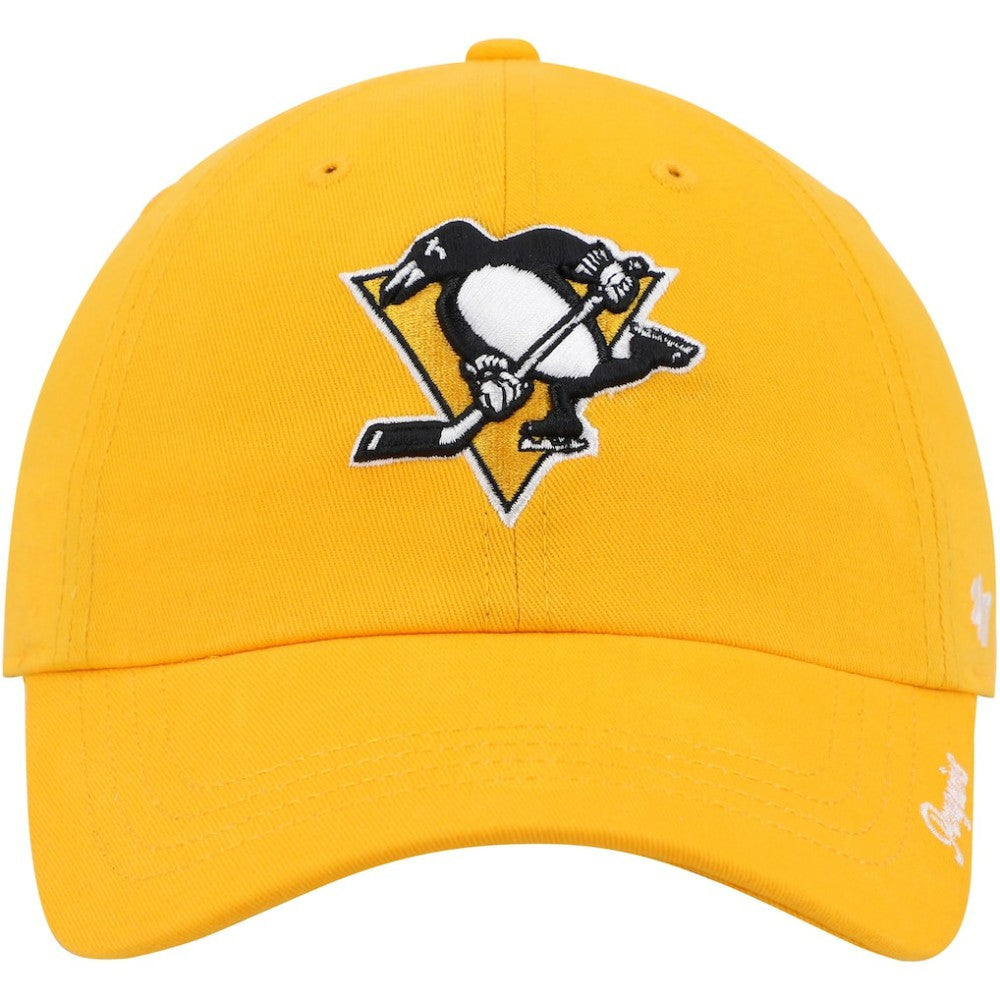 NHL Pittsburgh Penguins '47 Women's Team Miata Clean Up Adjustable Hat - Gold