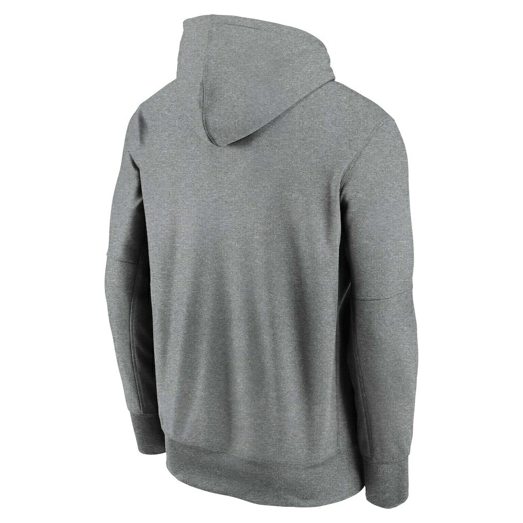San Francisco 49ers Wordmark Performance Pullover Hoodie Charcoal