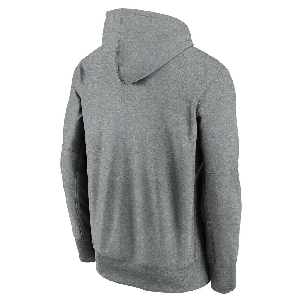 San Francisco 49ers Wordmark Performance Pullover Hoodie Charcoal