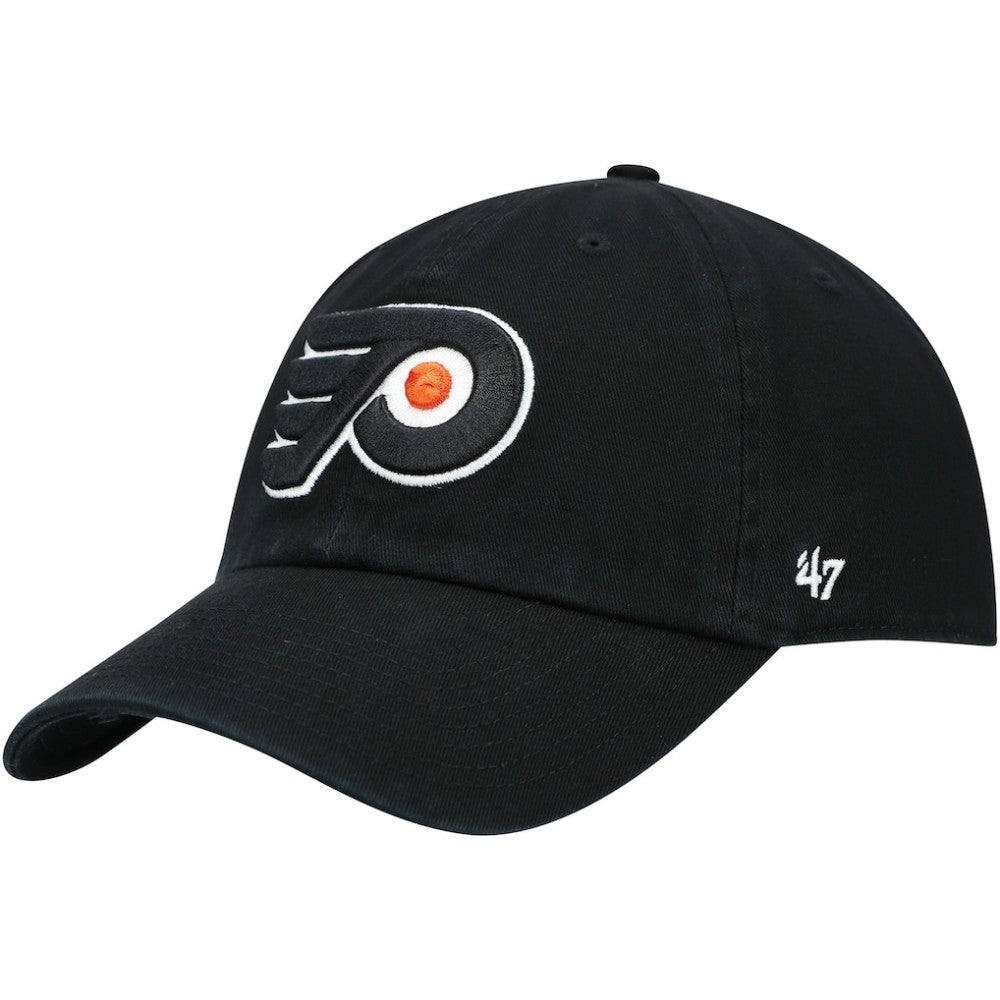 NHL Philadelphia Flyers '47 Team Clean Up Adjustable Hat - Black