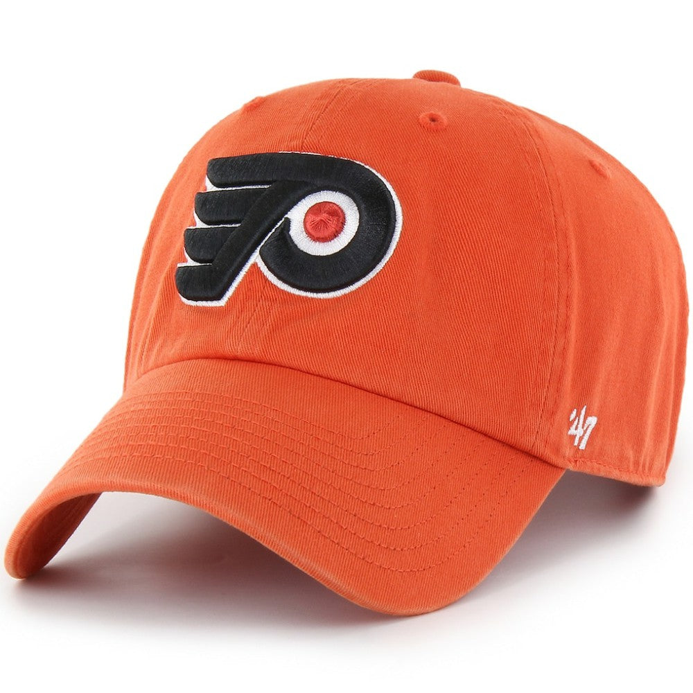 NHL Philadelphia Flyers '47 Team Clean Up Adjustable Hat - Orange