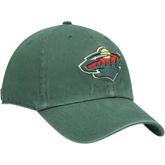 NHL Minnesota Wild '47 Team Clean Up Adjustable Hat - Green