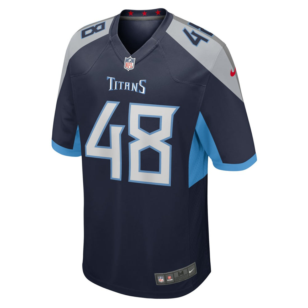 Beau Brinkley Tennessee Titans Game Jersey Navy