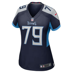 Isaiah Wilson Tennessee Titans Women's Game Jersey Navy