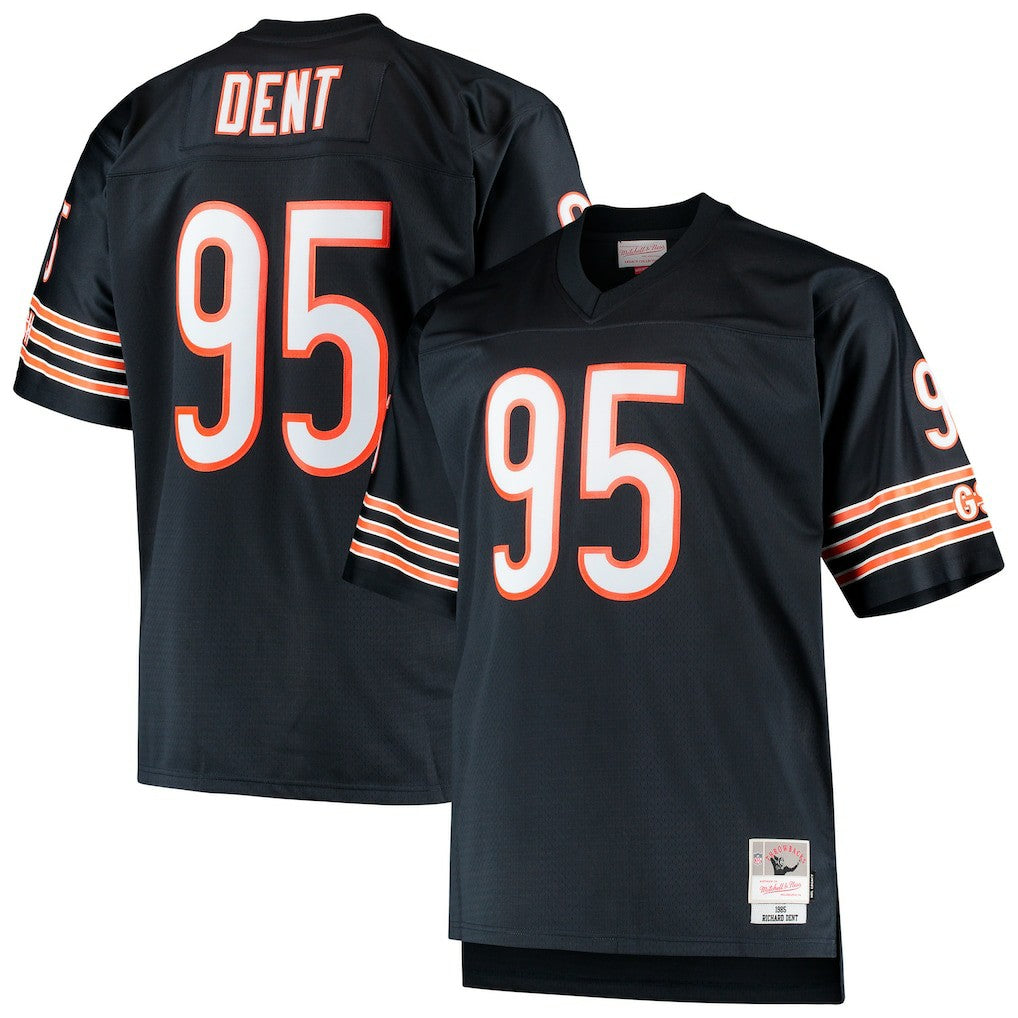 Richard Dent Chicago Bears Big & Tall 1985 Retired Player Replica Jersey Navy