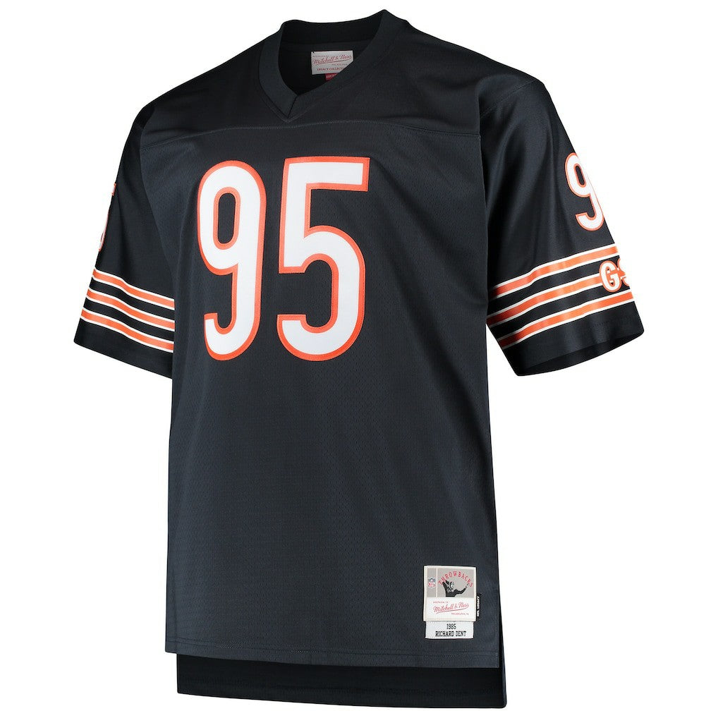 Richard Dent Chicago Bears Big & Tall 1985 Retired Player Replica Jersey Navy