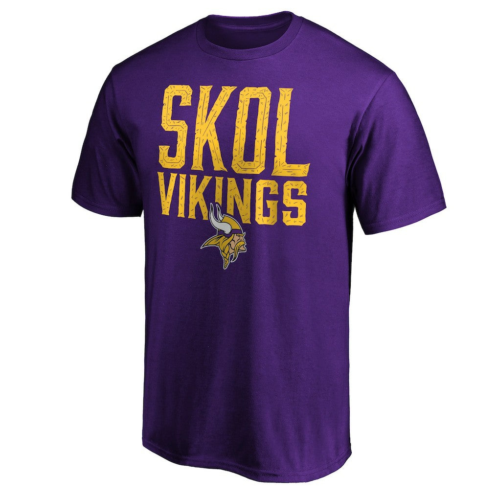 Minnesota Vikings Hometown Skol T-Shirt Purple