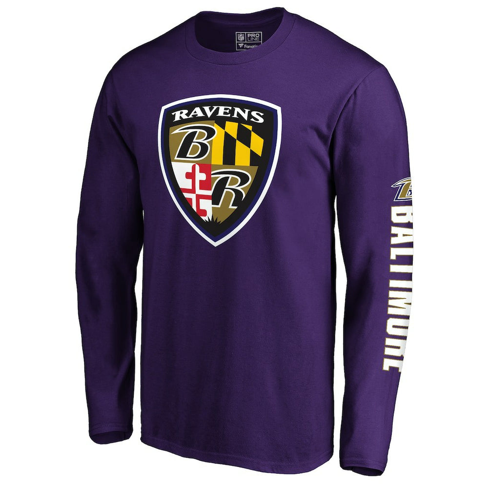 Baltimore Ravens Hometown Long Sleeve T-Shirt Purple