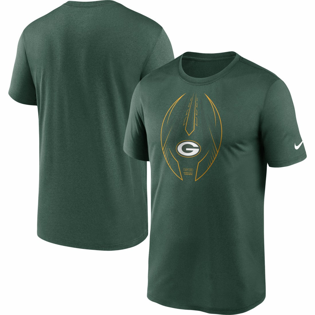 Green Bay Packers Legend Icon T-Shirt Green