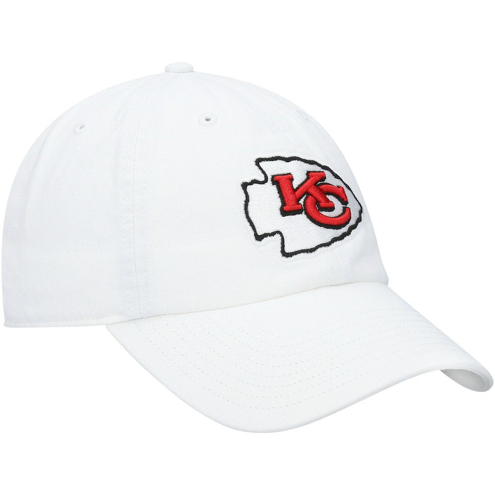 Kansas City Chiefs '47 Logo Clean Up Adjustable Hat White