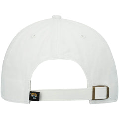 Jacksonville Jaguars '47 Logo Clean Up Adjustable Hat White