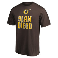 San Diego Padres Slam Diego T-Shirt - Brown T-shirts