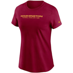 Washington Football Team Women's Logo Essential T-Shirt Burgundy