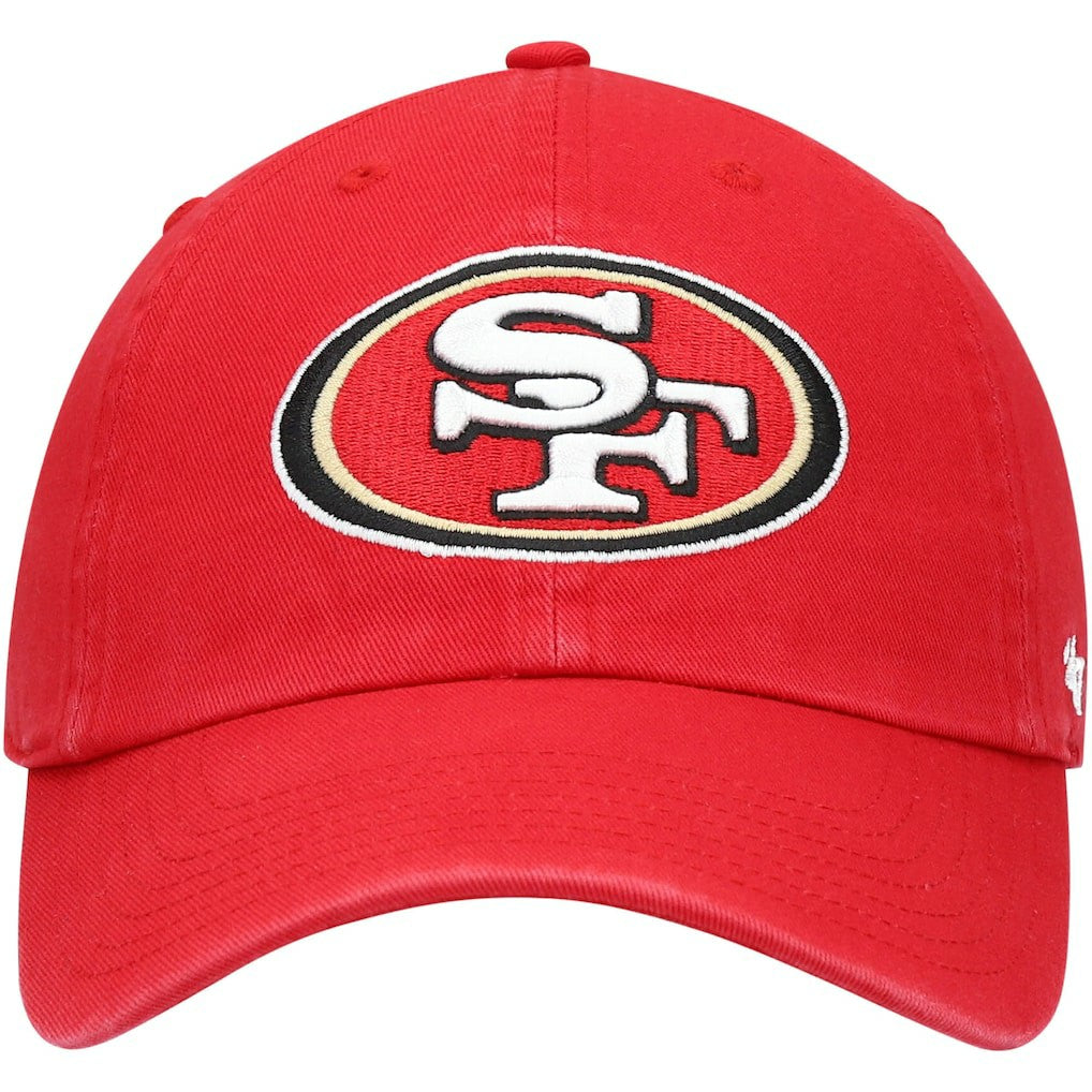 San Francisco 49ers '47 Youth Logo Clean Up Adjustable Hat Scarlet