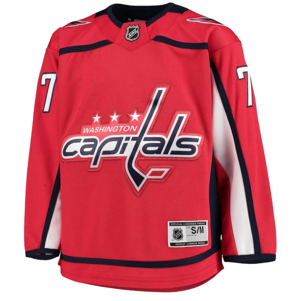 NHL TJ Oshie Washington Capitals Youth Home Premier Jersey - Red