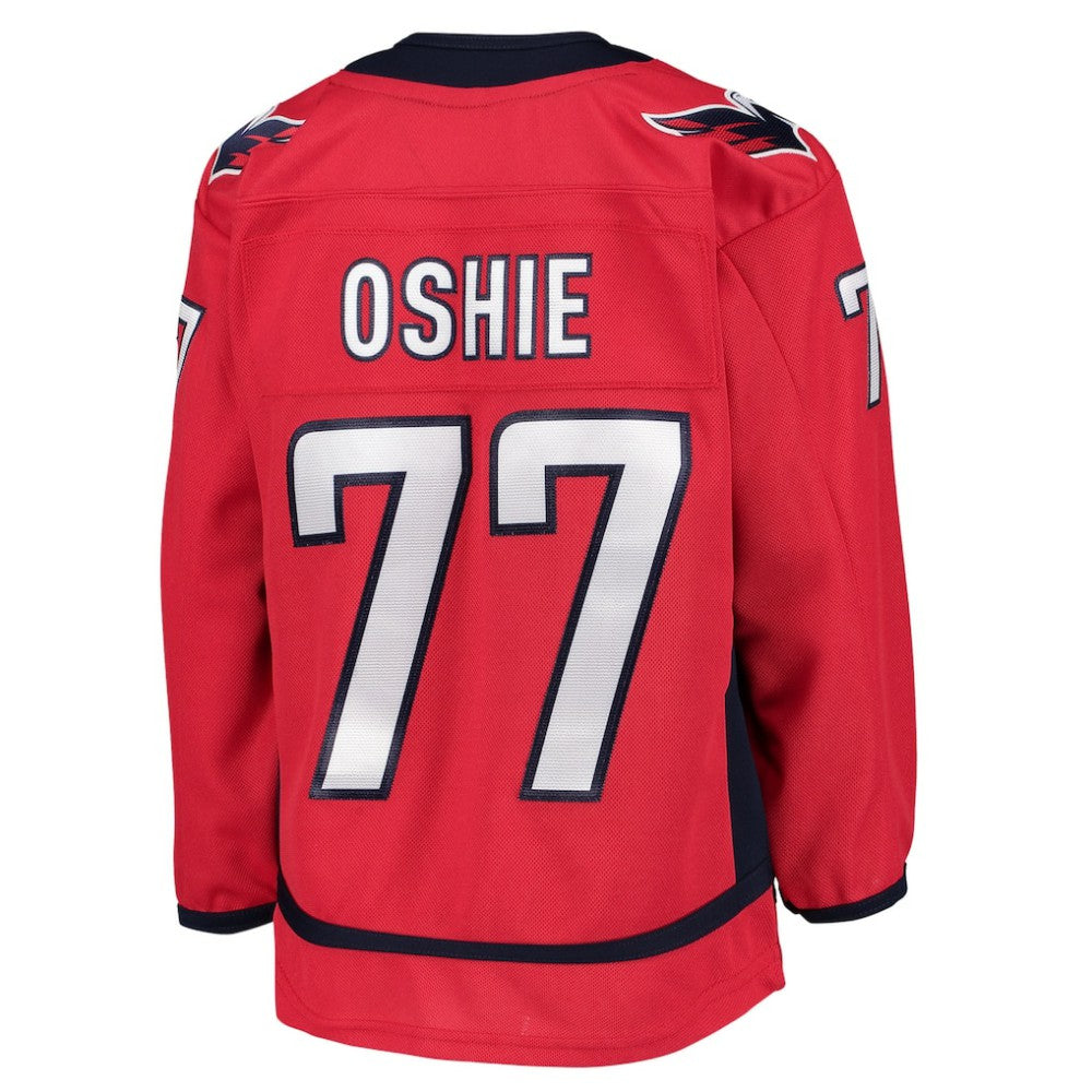 NHL TJ Oshie Washington Capitals Youth Home Premier Jersey - Red