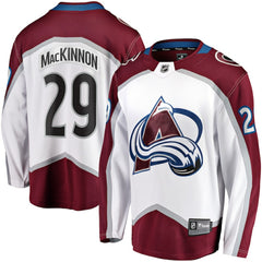 NHL Nathan MacKinnon Colorado Avalanche Fanatics Breakaway Jersey - White