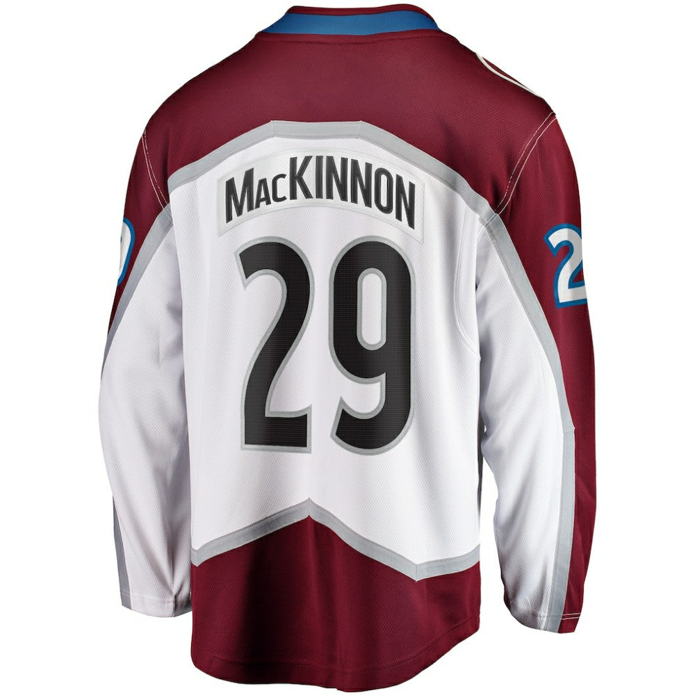 NHL Nathan MacKinnon Colorado Avalanche Fanatics Breakaway Jersey - White