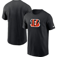 Cincinnati Bengals Primetime Logo Essential T-Shirt Black