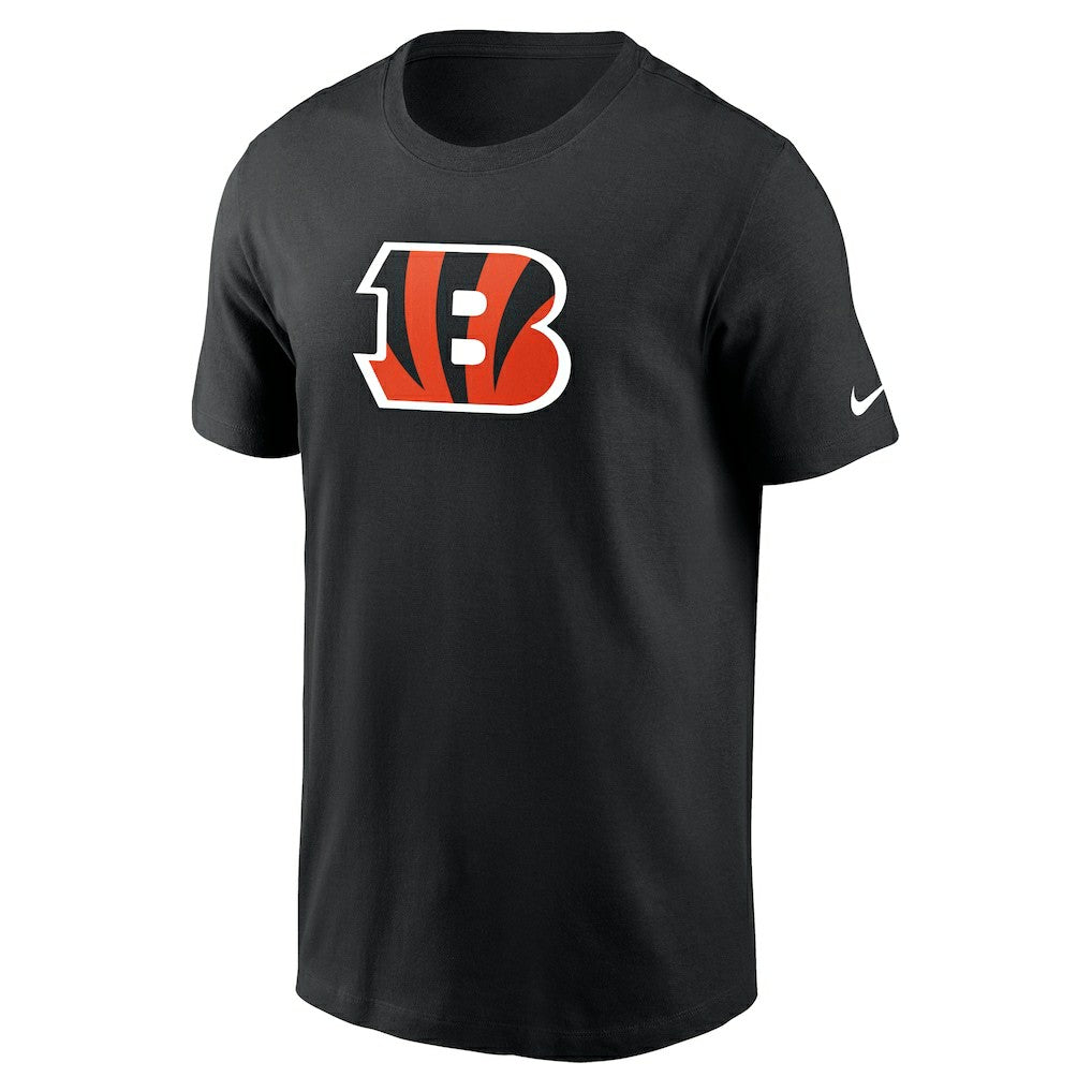 Cincinnati Bengals Primetime Logo Essential T-Shirt Black