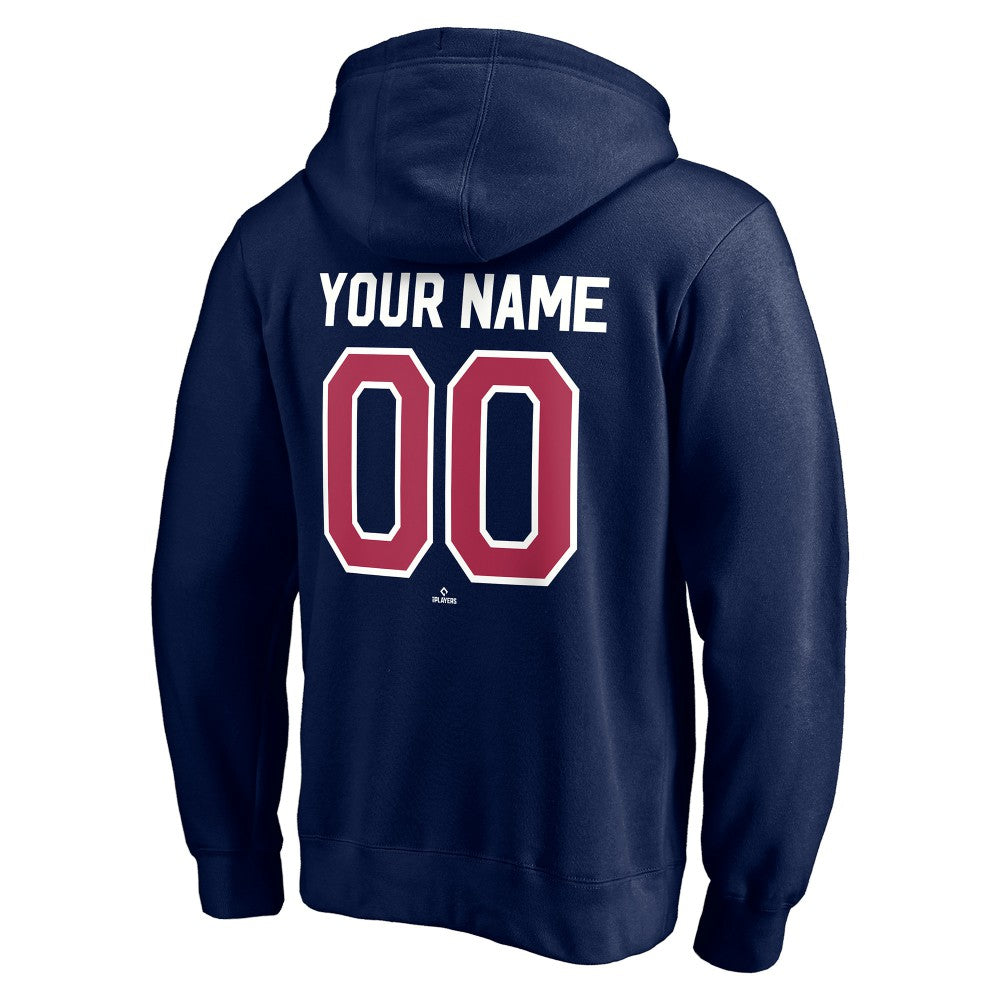Los Angeles Angels Cooperstown Winning Streak Personalized Name & Number Pullover Hoodie - Navy Hoodies