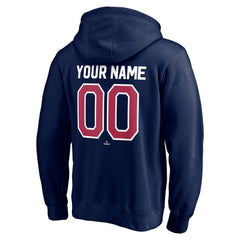 Los Angeles Angels Cooperstown Winning Streak Personalized Name & Number Pullover Hoodie - Navy Hoodies