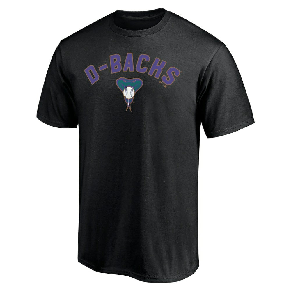 Arizona Diamondbacks Cooperstown Winning Streak Personalized Name & Number T-Shirt - Black T-shirts