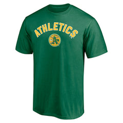 Athletics Cooperstown Winning Streak Personalized Name & Number T-Shirt - Kelly Green T-shirts