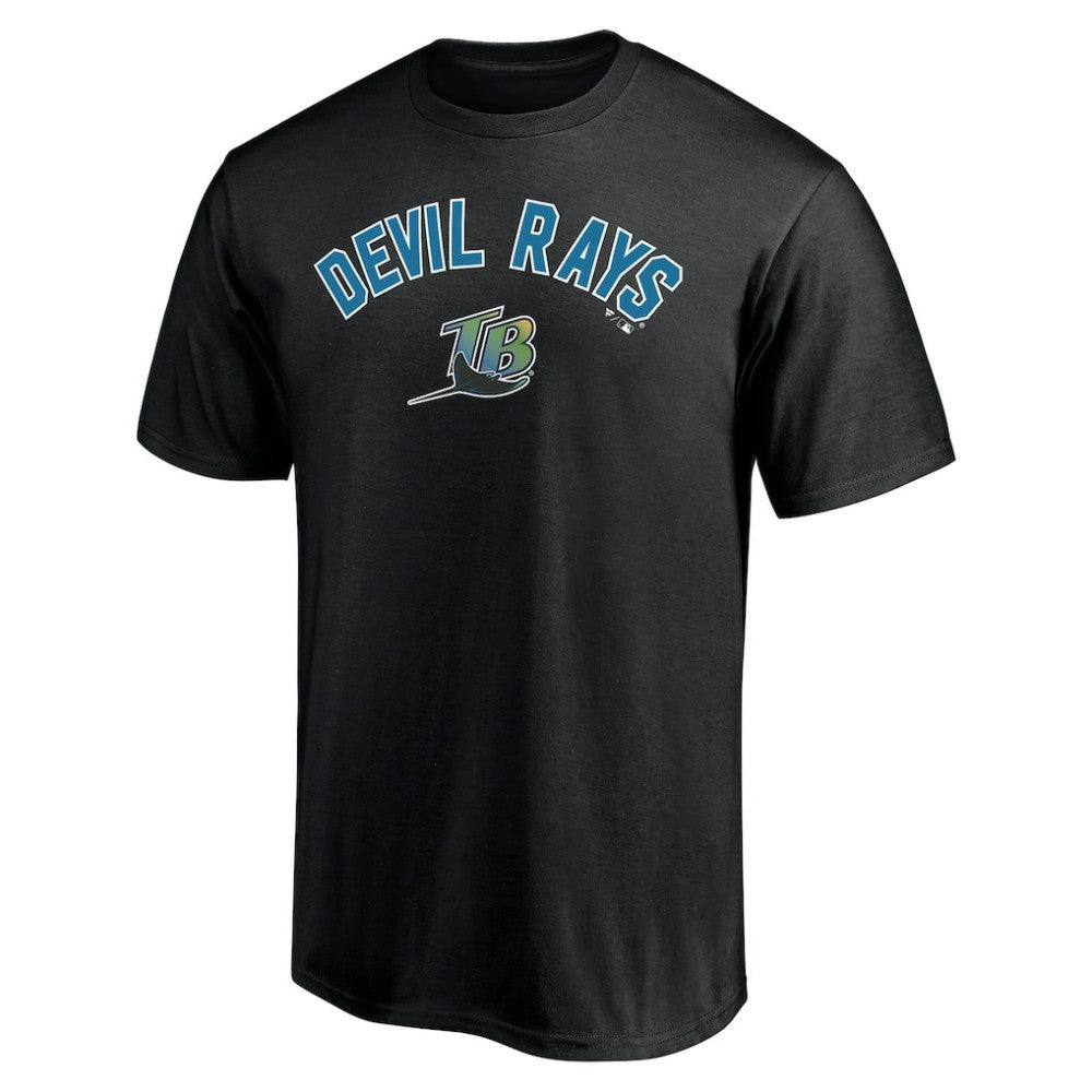 Tampa Bay Rays Cooperstown Winning Streak Personalized Name & Number T-Shirt - Black T-shirts