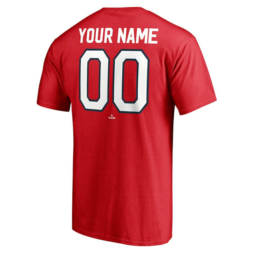 Washington Nationals Cooperstown Winning Streak Personalized Name & Number T-Shirt - Red T-shirts
